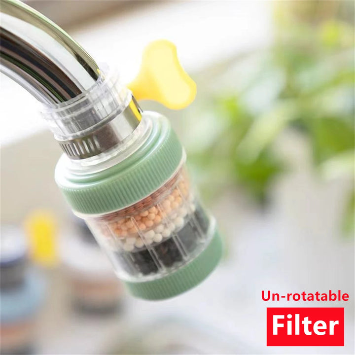 Multi-Stage Faucet Water Filter -6-Layer Filtration for Cleaner, Safer ...